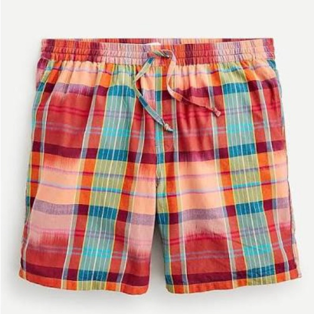 J. Crew XS plaid sleep shorts